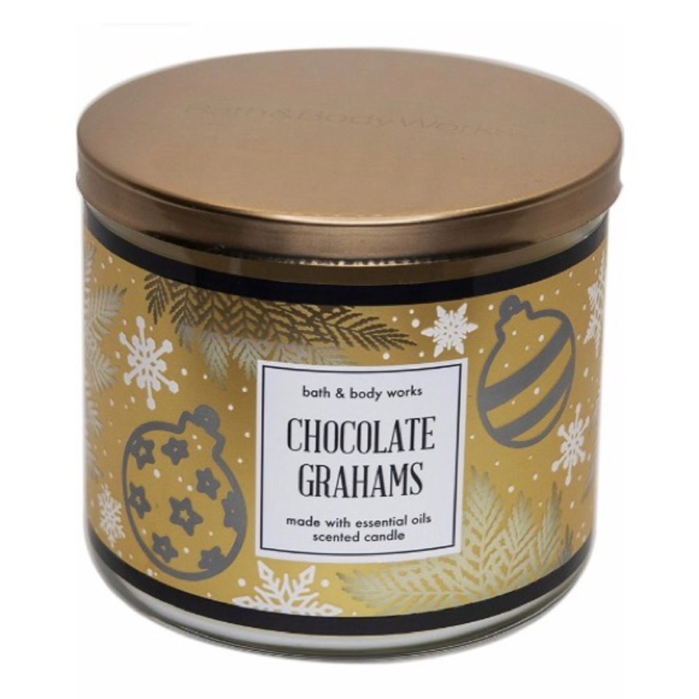 Bath and body works chocolate grahams candle